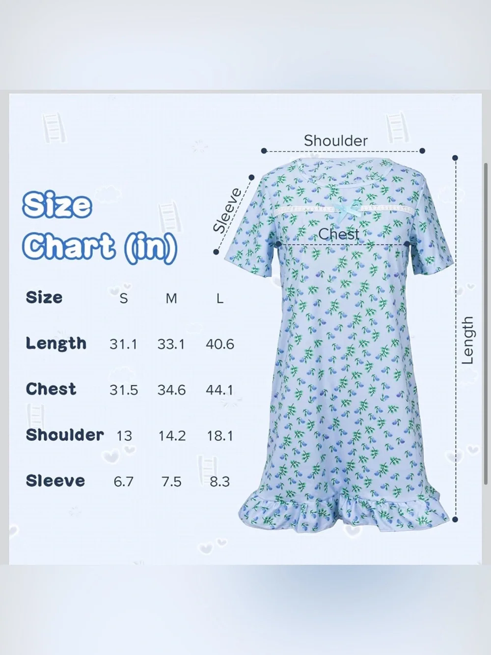 Old Lady Costume Halloween 100 Days of School Grandma Granny Nightgown and Wig 8
